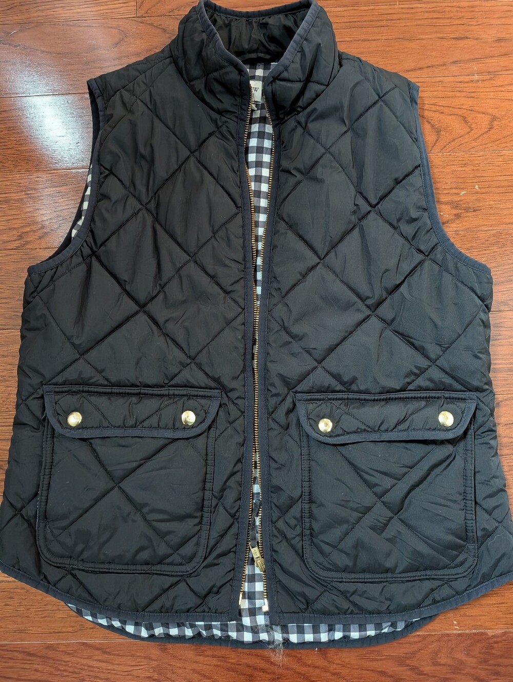 J Crew Puffer Vest Size M
